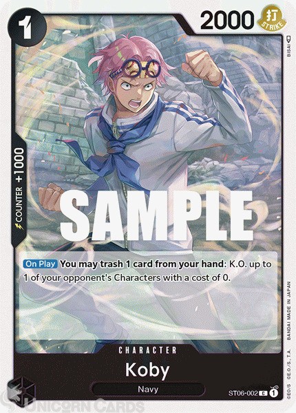 ST06-002 Koby :: Common One Piece TCG Card