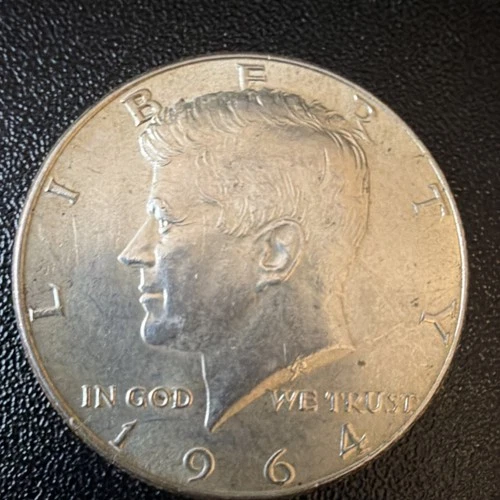 1964 Kennedy Half Dollar Silver 50C Coin Business Strike KM#202