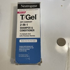 Image of Neutrogena T/Gel Therapeutic Shampoo, 2 in 1 Medicated Anti-Dandruff X 250ml