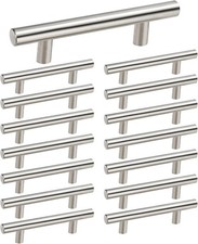 homdiy 15 Pack Brushed Nickel Cabinet Pulls 3...