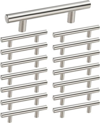 homdiy 15 Pack Brushed Nickel Cabinet Pulls 3 Inch Handles Stainless Steel Cabin