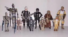 Star Wars Black Series and Retro Lot of Bounty Hunters IG-88 4-LOM Zuckuss Bossk