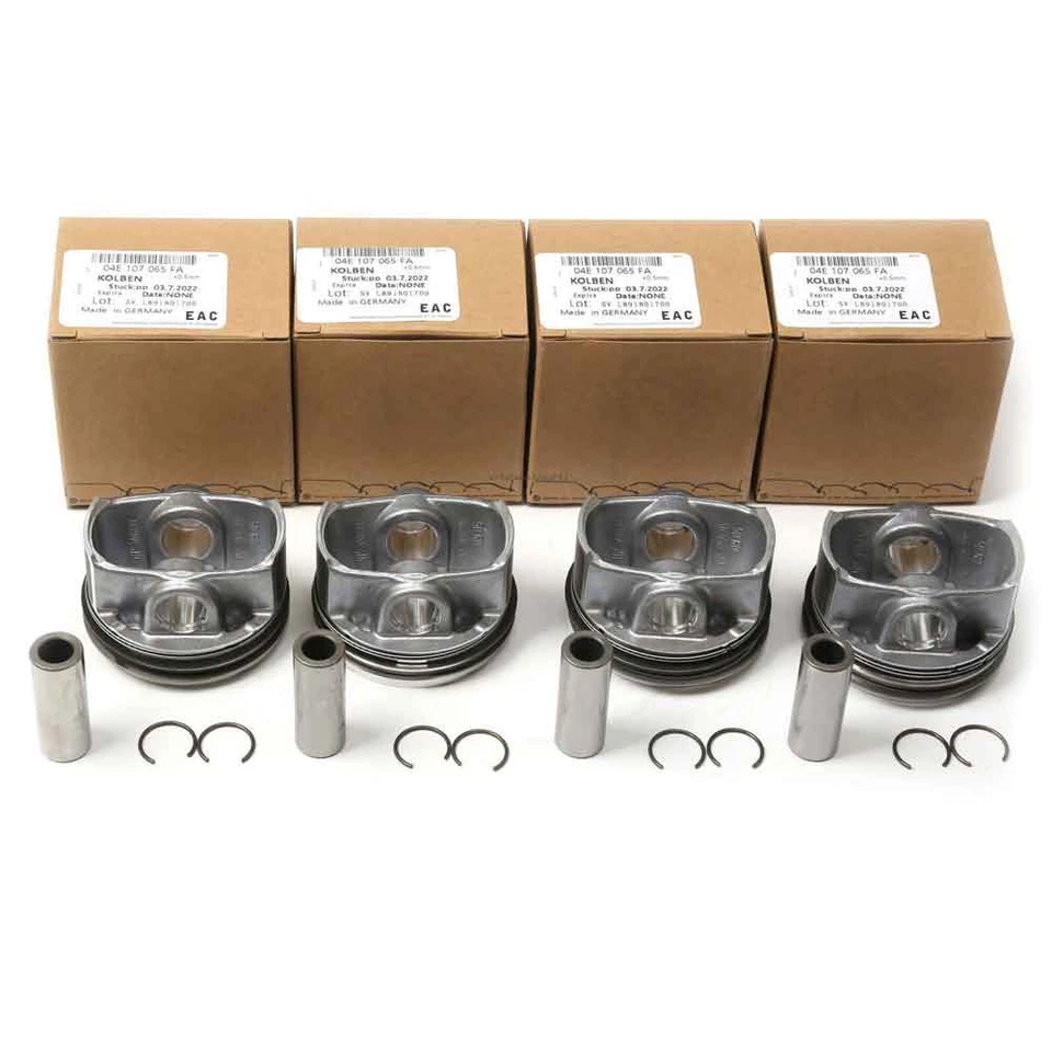 Pistón y anillo 19 mm apto para 1.4TSI EA211 VW Golf Jetta AUDI A3 A4 A5 Q3 CZXA CZD Foto 2 de 4