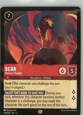 Rise of the Floodborn #125/204 Scar