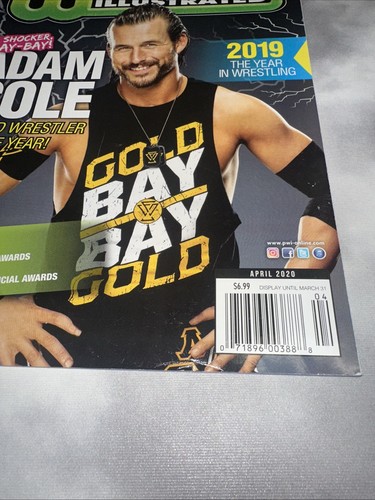RIVISTA ILLUSTRATA PRO WRESTLING ADAM COLE AEW THE PARAGON - Foto 3 di 4