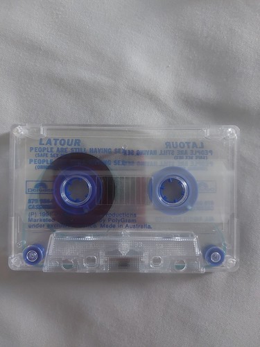 Latour People Are Still Having Sex Tape Cassette Single Cassingle. Polydor Aust. - Picture 5 of 6