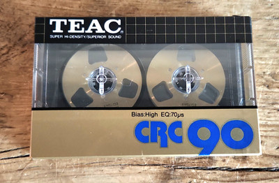 TEAC CRC90 High Bias Reel Cassette Tape Made In Japan - Sealed