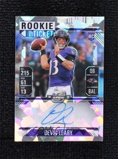 2024 Panini Contenders Optic Cracked Ice Prizm 21/22 Devin Leary #141 Auto 00ws