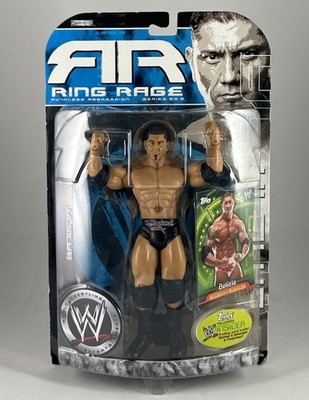 WWE Ring Rage BATISTA Series 20.5 Wrestling Action Figure w/ Trading Card Jakks
