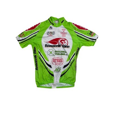 Vintage Giordana Radtrikot Herren L grün kurzarm Bike Shirt