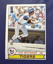 1979 TOPPS #123 LOU WHITAKER DETROIT TIGERS  *FREE SHIPPING*