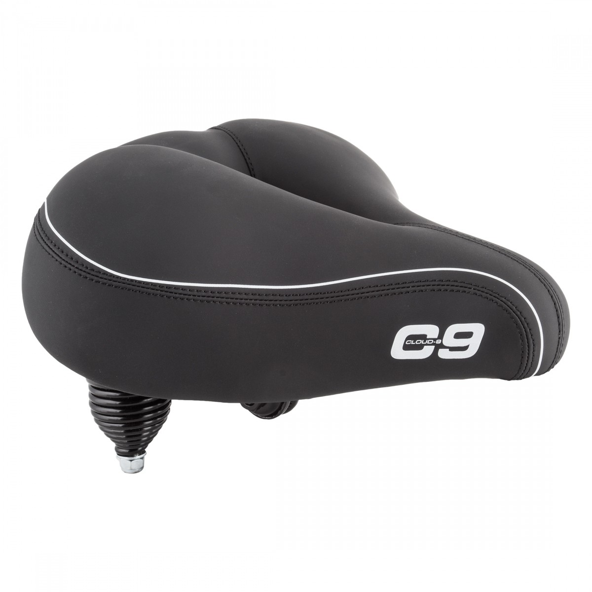 Cloud-9 Unisex Cut Out Bicycle Comfort Seat Cruiser Airflow Relief Channel Black 7890₽