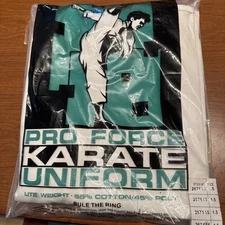 Pro Force Karate Uniform New In Bag Size 1.5 