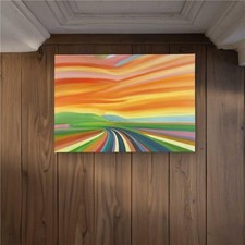 Begin Home Decor CODM1724ENDU2I 17 x 24 in. Colorful Road Orange Livingroom I...