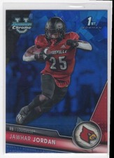 #48 Jawhar Jordan 2023 Bowman University Chrome Sapphire 1st Louisville