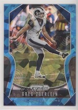 2019 Panini Prizm Blue Ice Prizm 56/99 Greg Zuerlein #247 jn1