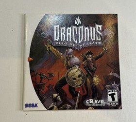 Draconus, Tomb Raider, Kain:Soul Reaver; 3 Game Dreamcast Lot, All CIB W Man/Reg