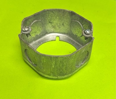 3-0  3-1/2'' OCTAGON Extension Box ring 3/4'' KO's 1-1/2'' HIGH
