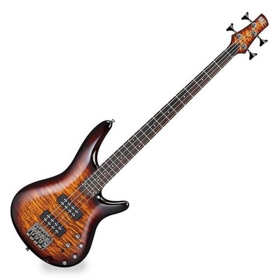 Ibanez Model SR400EQMDEB 4 String Electric Bass Guitar in Dragon Eye Burst