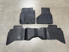 2013-2018 Dodge Ram Crew Cab 2500 3500 Slush Rubber Floor Mats Used