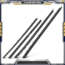 4x Window Sweep Weatherstrip Felt Seal Kit KG2075 for Chevrolet Corvette 1990-96