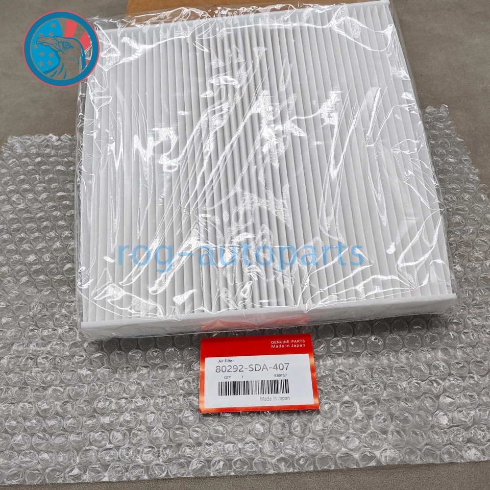 OEM Cabin Air Filters For 2003-22 HONDA ACURA MICRON ACCORD CIVIC 80292-SDA-407 - Image 3 of 4