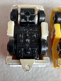 Lot Of 4 Vintage Micro Machines Galoob 70s Van Pickup Truck 1988