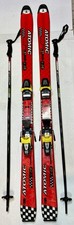 140 cm Atomic Race:6.20 Skis W/ Salomon 300 B...