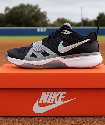 Size 11 - Nike Air Zoom Diamond Elite Turf Baseball Black  display picture 1