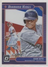 2021 Donruss Optic Diamond Kings Red White & Blue Prizm /199 Juan Soto #20 o7m