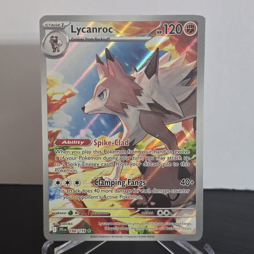 Pokemon Lycanroc 166/159 Sv09: Gemeinsame Reise Holo NM