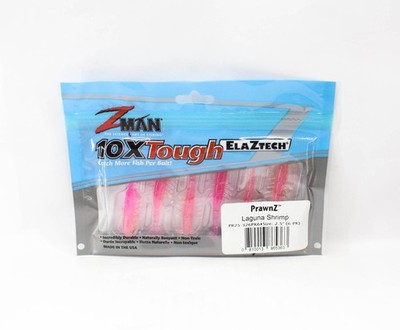 Zman Soft K�der PrawnZ 2.5 Zoll 6/Pack Laguna Shrimp (5363)