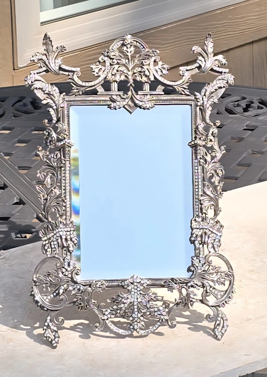 Baroque/Rococo Rectangle Silver Picture Frames for sale | eBay