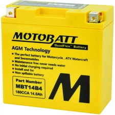 Motobatt Battery For Yamaha FJR1300 A 1300cc 03-14