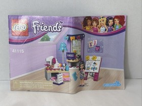 Lego Friends - Emma&rsquo;s Creative Workshop Set #41115 - 100% Complete With Manual