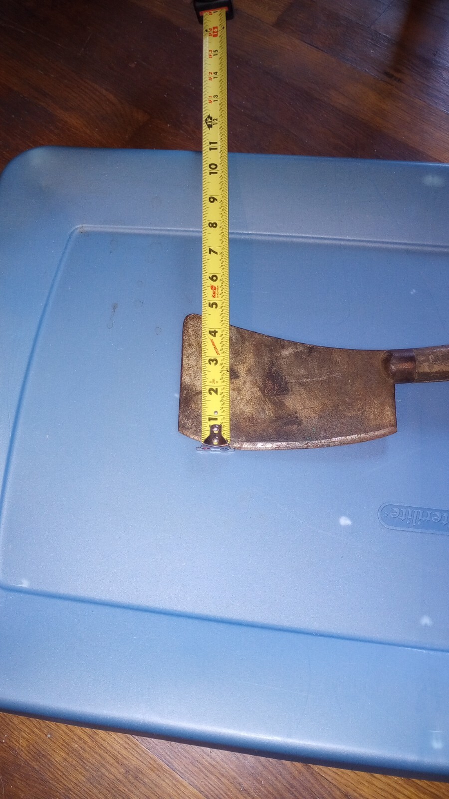 OLD ANTIQUE WOOD HANDLE BUTCHER BLOCK KNIFE,OLDTIME MEAT CLEAVER eBay