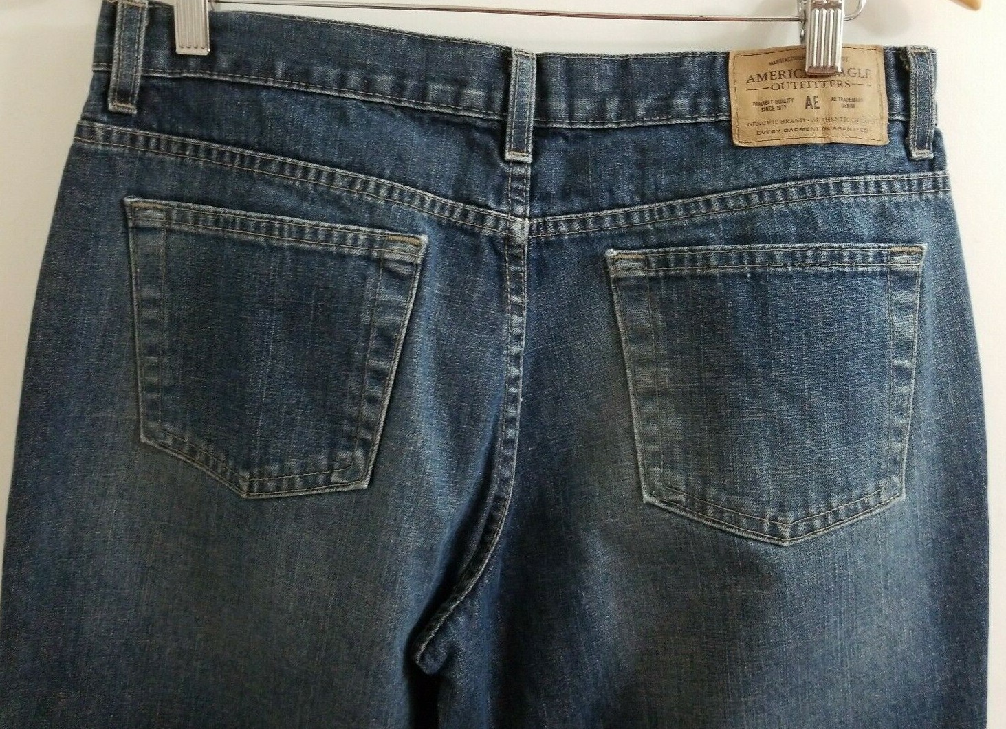 AMERICAN EAGLE Size 12 Flare Leg Denim Jeans Womens RN 54485 | eBay