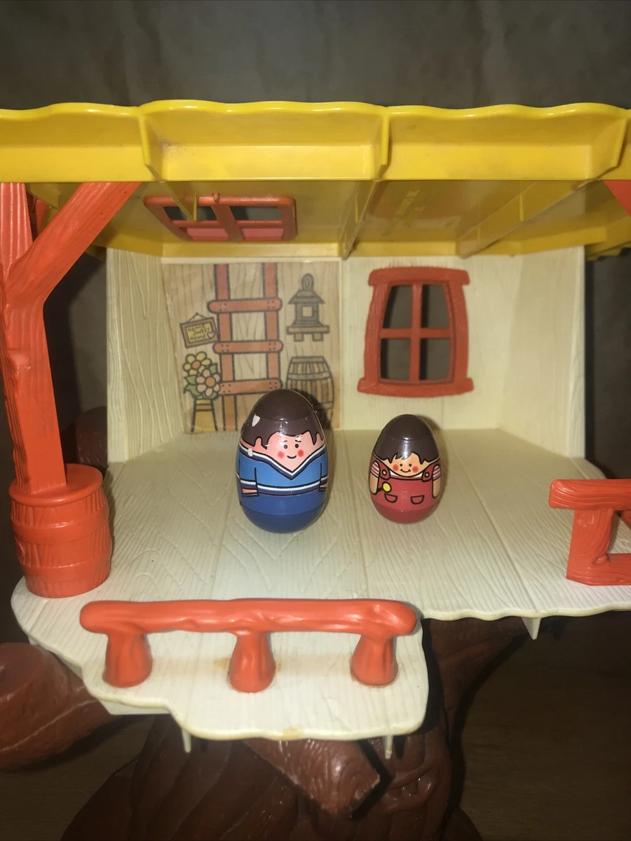 Weeble wobble tree sales house 1970s