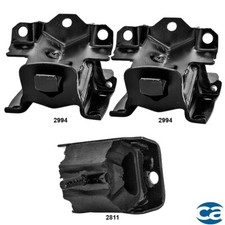 Engine Motor Mounts Trans. Mount 3pcs Set For Chevrolet Silverado 1500 99-06
