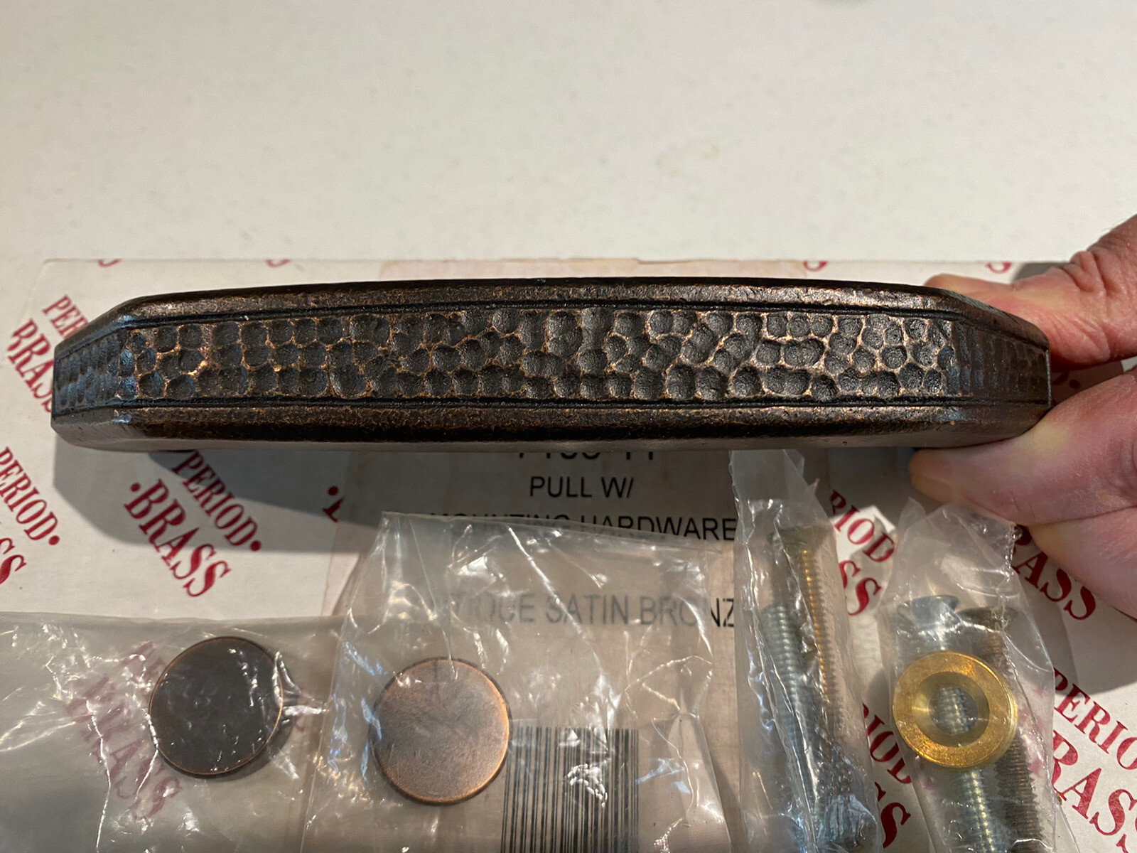 Kingston Brass, Bronze Door Pull Handles And Push Plates, Lot of 2 eBay