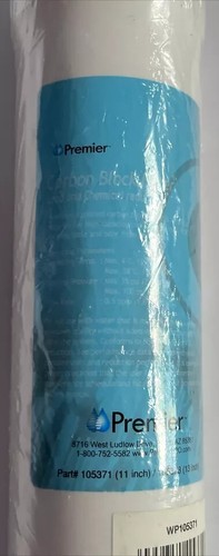 Premier Carbon Block Water Filter 105371 Blue Sealed NEW Reverse Osmosis - Picture 2 of 4