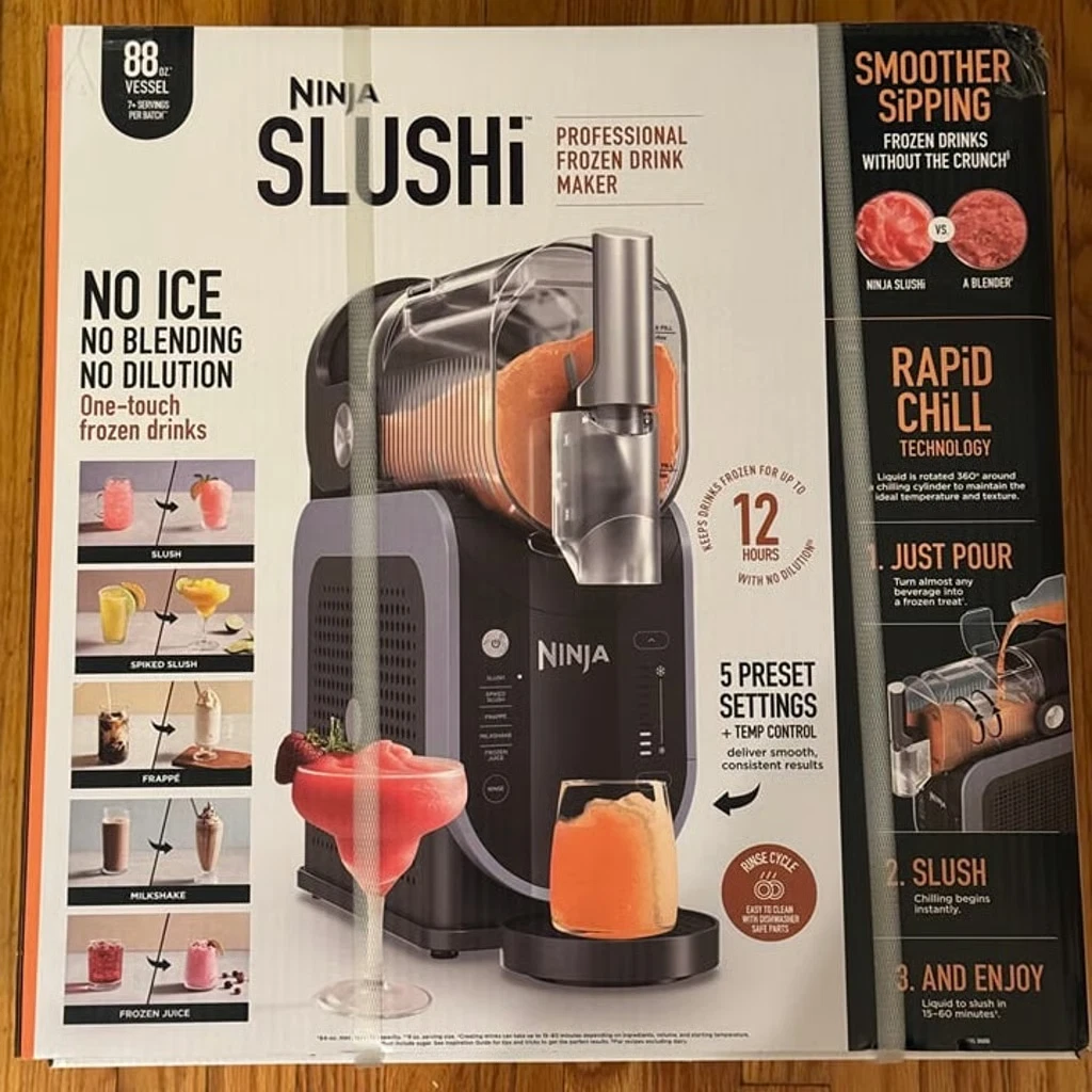 Ninja Slushi ❄️ 5-in-1 Professional Frozen Drink Maker ❄️New FS301 - |N HAND