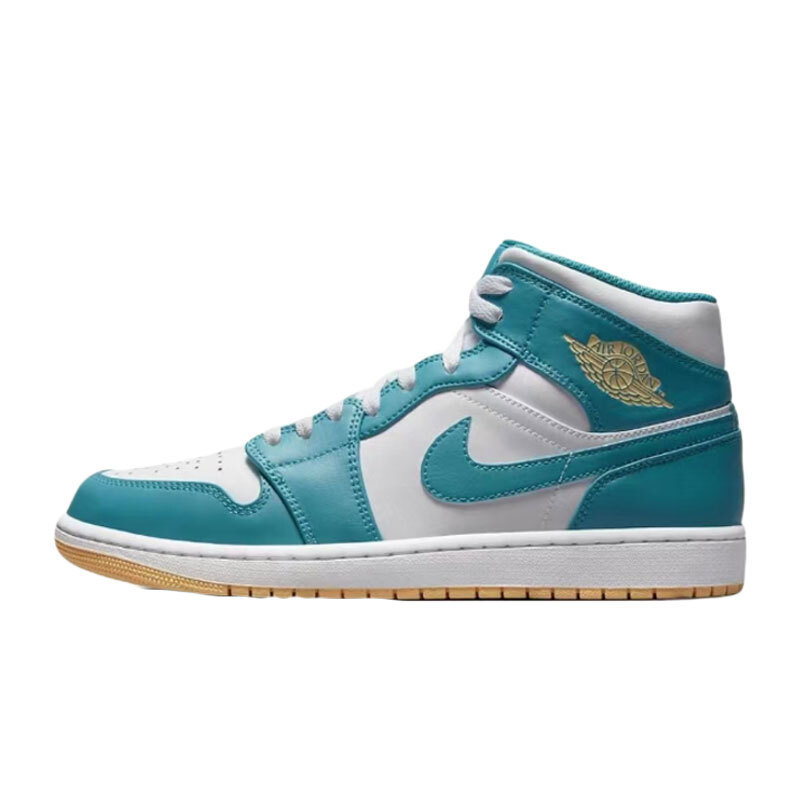 Nike Air Jordan 1 AJ1 Mid Aquatone GS Youth shoes  DQ8423-400 men's DQ8426-400 thumbnail 8