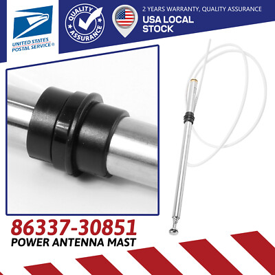 Car Power Antenna Conversion Kit Aerial Mast - For: 1992-2000 Lexus SC300 SC400