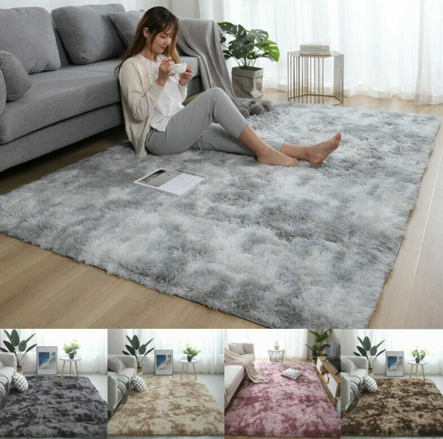 Faux Fur Rug 2023 Bedroom Floor Mat Soft Carpet Hairy living Rectangular Kid 120