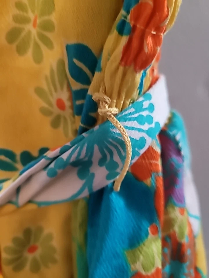 Traje de baño vintage retro años 60 70 Jantzen de una pieza traje de baño mameluco Dayglo Foto 4 de 4