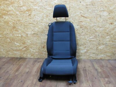 Driver seat right front fabric seat heating black RHD VW Golf 6 convertible genu