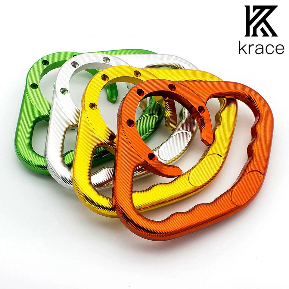 Para NINJA ZX6R 1995-1999 ZX7 ZX7RR CNC Pasajero Empuñadura Tanque Agarre Gas Tapa Aceite Foto 3 de 4