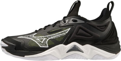 MIZUNO Volleyball Shoes WAVE MOMENTUM 3 LOW Black White V1GA2312 US9(27cm)