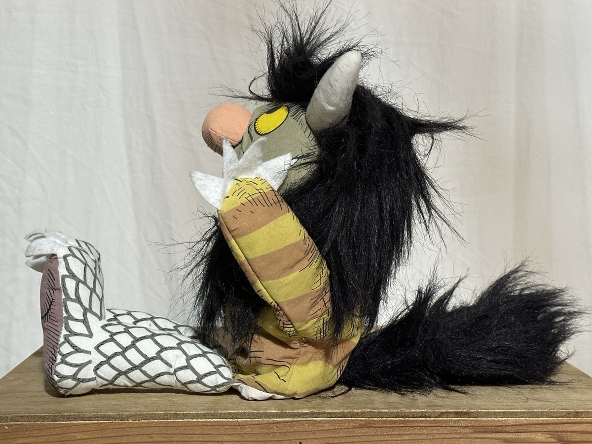 Crocodile Creek Where the Wild Things Are Plush Hand Puppet Moishe